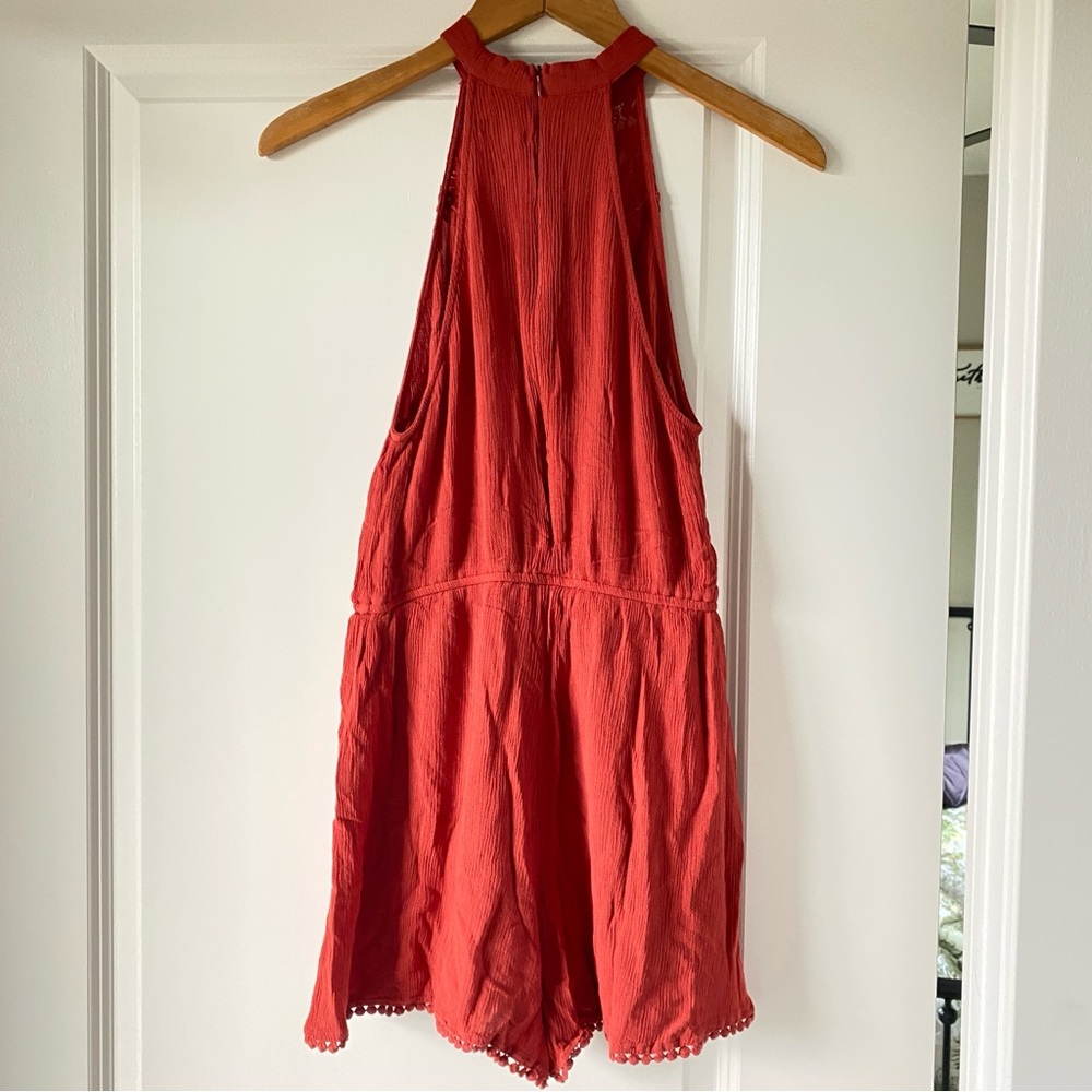 Target Rust Lace Romper - Picture 5 of 6